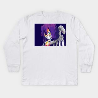 Obanai Iguro pop art Kids Long Sleeve T-Shirt